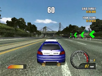 Burnout 2 Point of Impact (USA) screen shot game playing